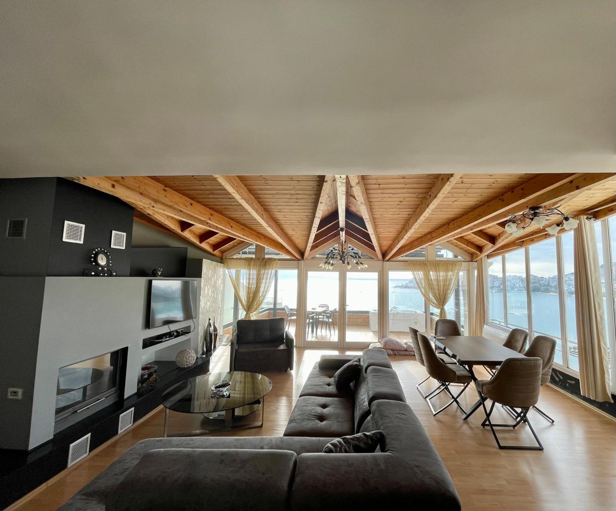 Apartamento Seaview Golden Penthouse Sarandë Exterior foto